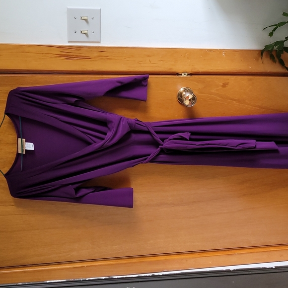 Purple dress size large - Picture 1 of 4